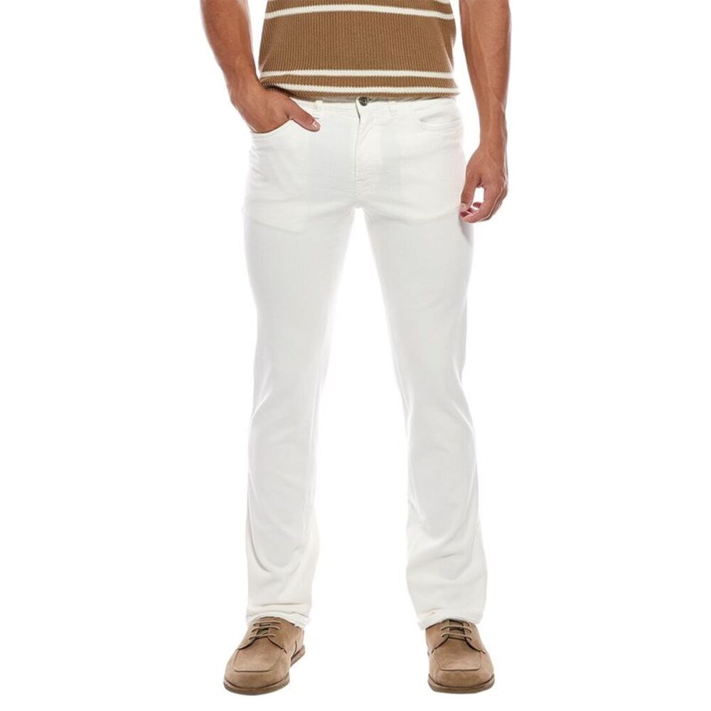 Brioni Mens  Denim Jean, White